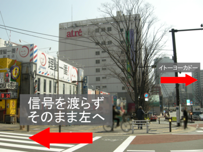 大井町駅からのアクセス